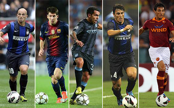 Los 5 jugadores argentinos en actividad con más títulos