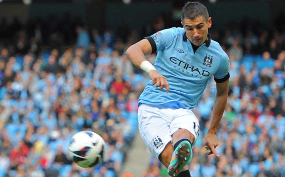 EPL,Aleksandar Kolarov; Manchester City Vs Sunderland