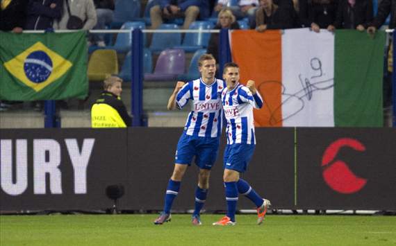 Heerenveen juicht (Vitesse - sc Heerenveen)