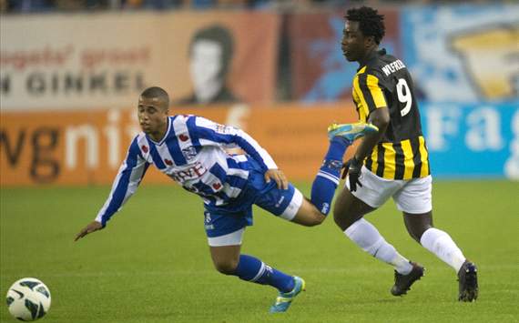 Pele van Aanholt, Wilfried Bony (Vitesse - sc Heerenveen)