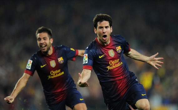 Messi in el clasico Barcelona Vs. Real Madird