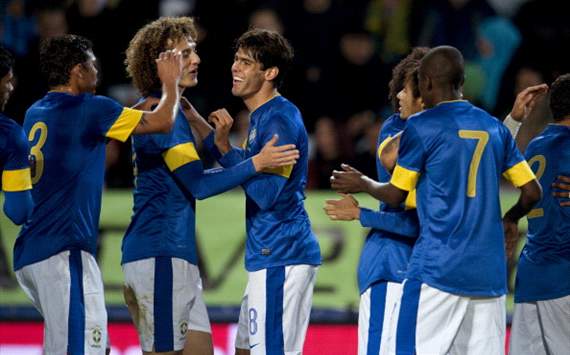 Brazil Vs. Iraq , Kaka, David Luiz