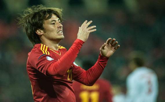 David Silva Spain Belarus