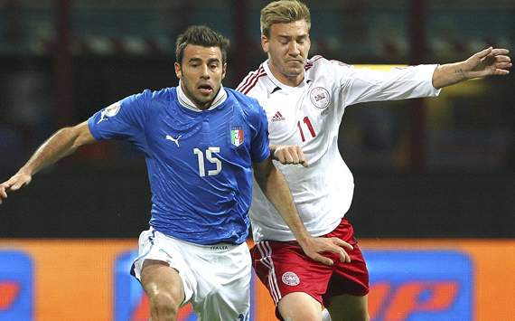 Barzagli & Bendtner - Italy-Denmark - WCQ 2014