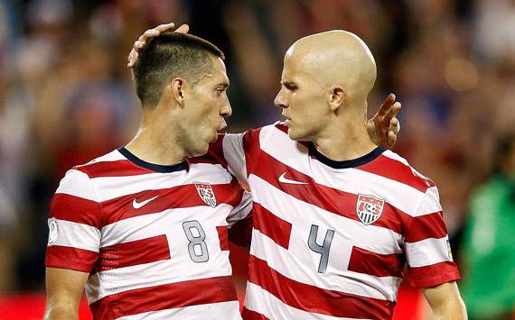 Clint Dempsey and Michael Bradley - USA vs. Guatemala