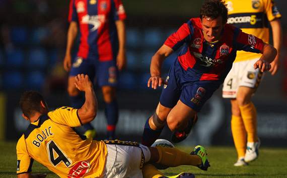 Pedj Bojic - Central Coast Mariners - Ben Kantarovski - Newcastle Jets
