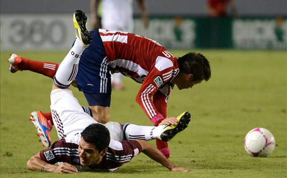 Martin Rivero, Colorado Rapids; Jorge Villafana, Chivas USA; MLS