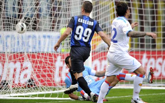 Antonio Cassano - Inter-Catania - Serie A