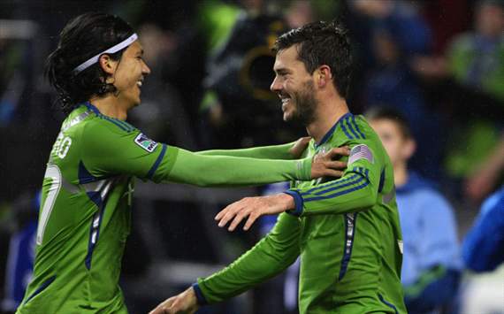 Fredy Montero, Brad Evans, Seattle Sounders FC, MLS
