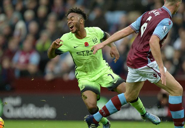 Aston Villa 0-0 Manchester City: Pellegrini’s men frustrated at Villa Park