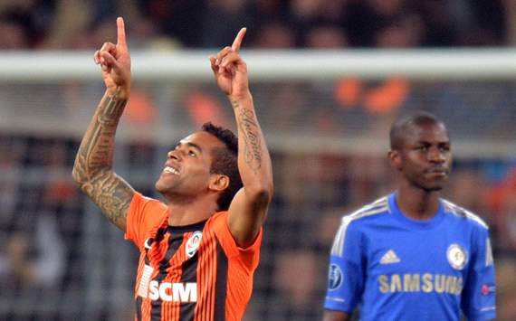 UEFA Champions League: Alex Teixeira, FC Shakhtar Donetsk v Chelsea FC
