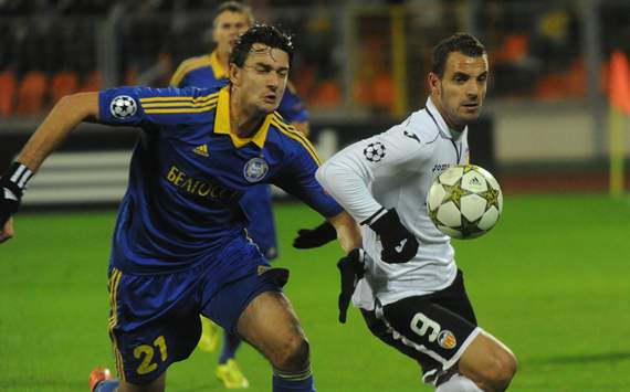 Yegor Filipenko, Roberto Soldado, BATE, Valencia