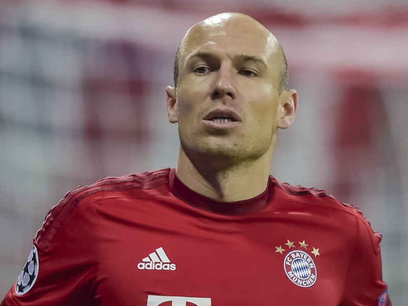Injured Robben out of Bayern Munich's clash with Ingolstadt