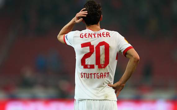 Stuttgarts Mittelfeldass Christian Gentner