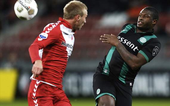 FC Utrecht - FC Groningen, Mike van der Hoorn en Genero Zeefuik