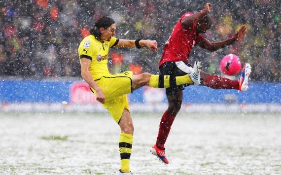 Germany, Bundesliga, SC Freiburg vs. Borussia Dortmund, Neven Subotic; Karim Guede