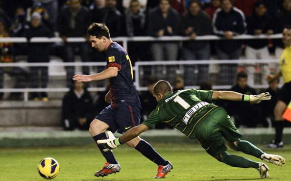 Lionel Messi, Rayo Vallecano, Barcelona