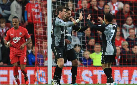 EPL: Gareth Balev - Aaron Lennon - Clint Dempsey, Southampton v Tottenham