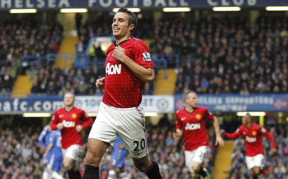 EPL: Robin van Persie , Chelsea v Manchester United