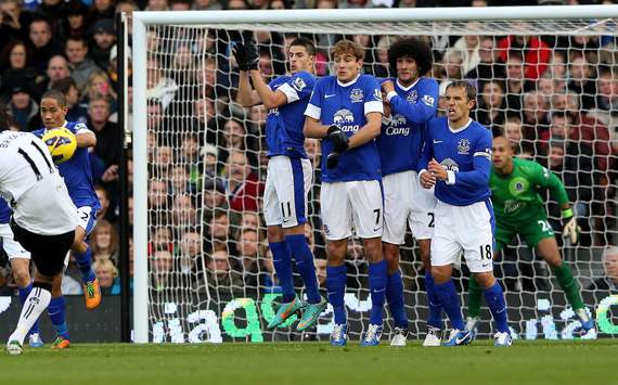 EPL - Fulham v Everton, Bryan Ruiz