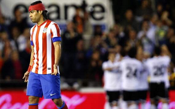 Radamel Falcao - Valencia v Atlético de Madrid