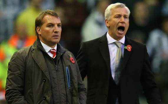 Alan Pardew,Brendan Rogers