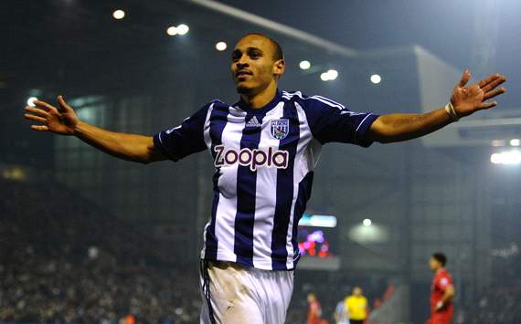 Peter Odemwingie of West Bromwich Albion