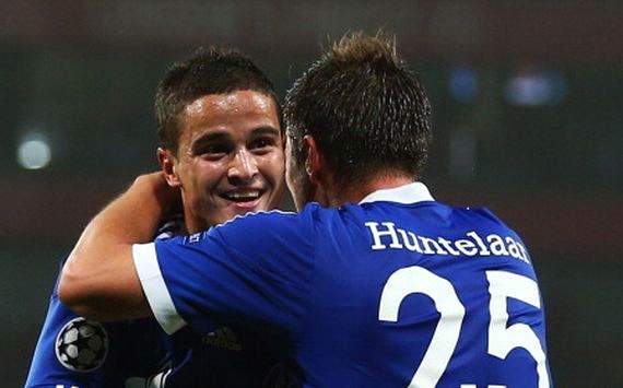 Huntelaar and Afellay happy