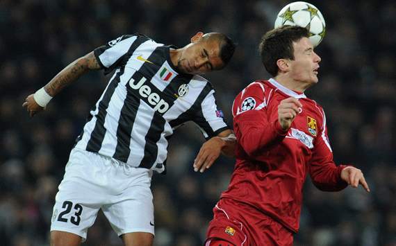 Arturo Vidal - Juventus-Nordsjaelland - Champions League