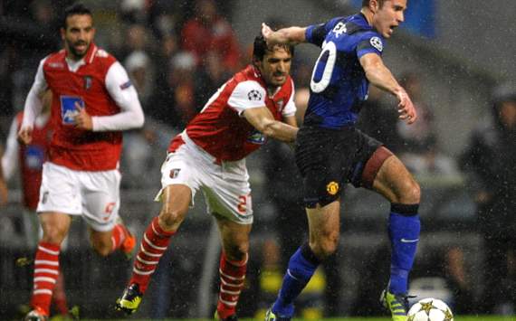 Braga - Manchester United, Robin van Persie
