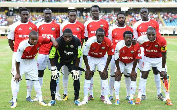 Kenya Harambee Stars Squad
