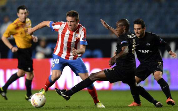 Saul Niguez-Makelele Santos en Academica de Coimbra vs Atlético Madrid
