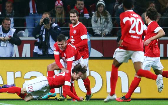 Nürnberg gegen Mainz: Nicolai Müller trifft und jubelt