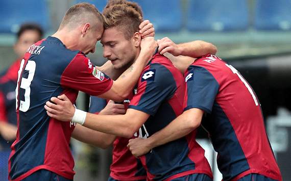 Genoa celebrating