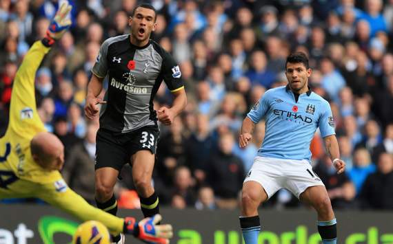 EPL; Sergio Aguero; Manchester City Vs Tottenham