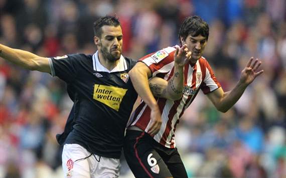 Negredo & San José - Athletic Bilbao v Sevilla