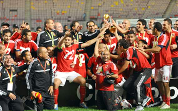 Al-Ahly celebrates CAF Confederation Cup success