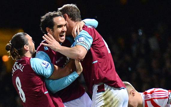 West Ham United v Stoke City, Joey O'Brien,