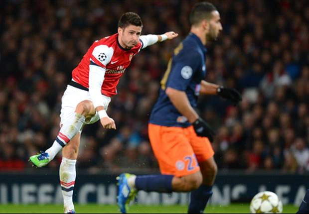 LdC, Arsenal - Giroud s'en contente