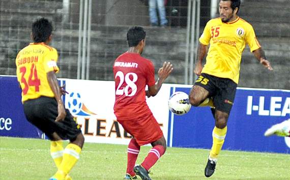 Ishfaq Ahmed, Bikramjit Singh, Subodh Kumar, Churchill Brothers vs East Bengal