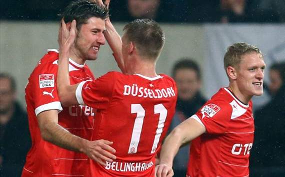 Fortuna jubelt gegen Hamburg