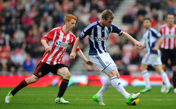 EPL: Chris Brunt - Jack Colback, Sunderland v West Bromwich