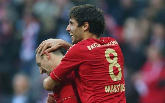 Germany: Bayern Munich - Hannover 96, Franck Ribery, Javi Martinez