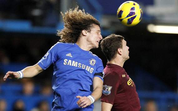 EPL; David Luiz; Edin Dzeko; Chelsea Vs Manchester City