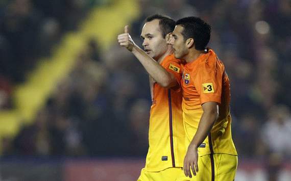 Andres Iniesta - Levante versus Barcelona