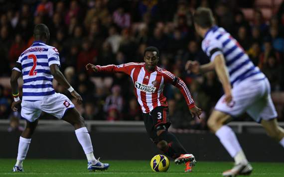 EPL - Sunderland v Queens Park Rangers, Danny Rose and Samba Diakite