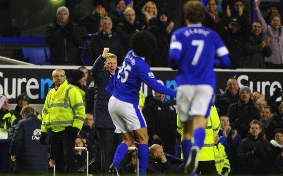 Everton v Arsenal, David Moyes, Marouane Fellaini