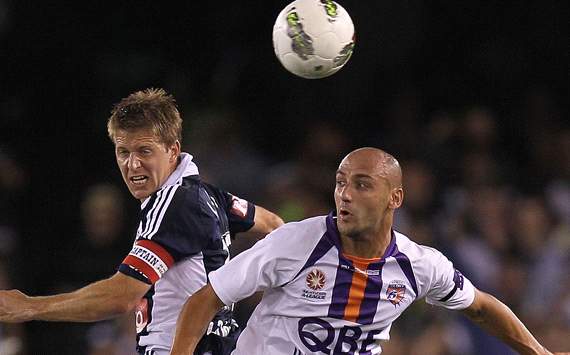 Adrian Leijer - Melbourne Victory - Billy Mehmet - Perth Glory