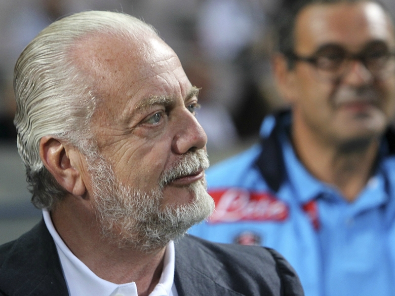 De Laurentiis: Napoli on same level as Barca and Madrid
