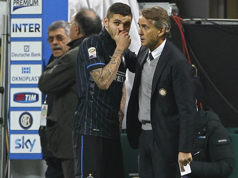 Mancini: Icardi form does not worry me